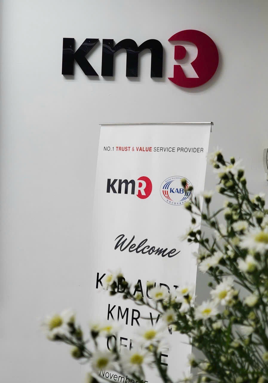 Cơ quan công nhận KAB đánh giá định kỳ tổ chức chứng nhận KMR VN thành công