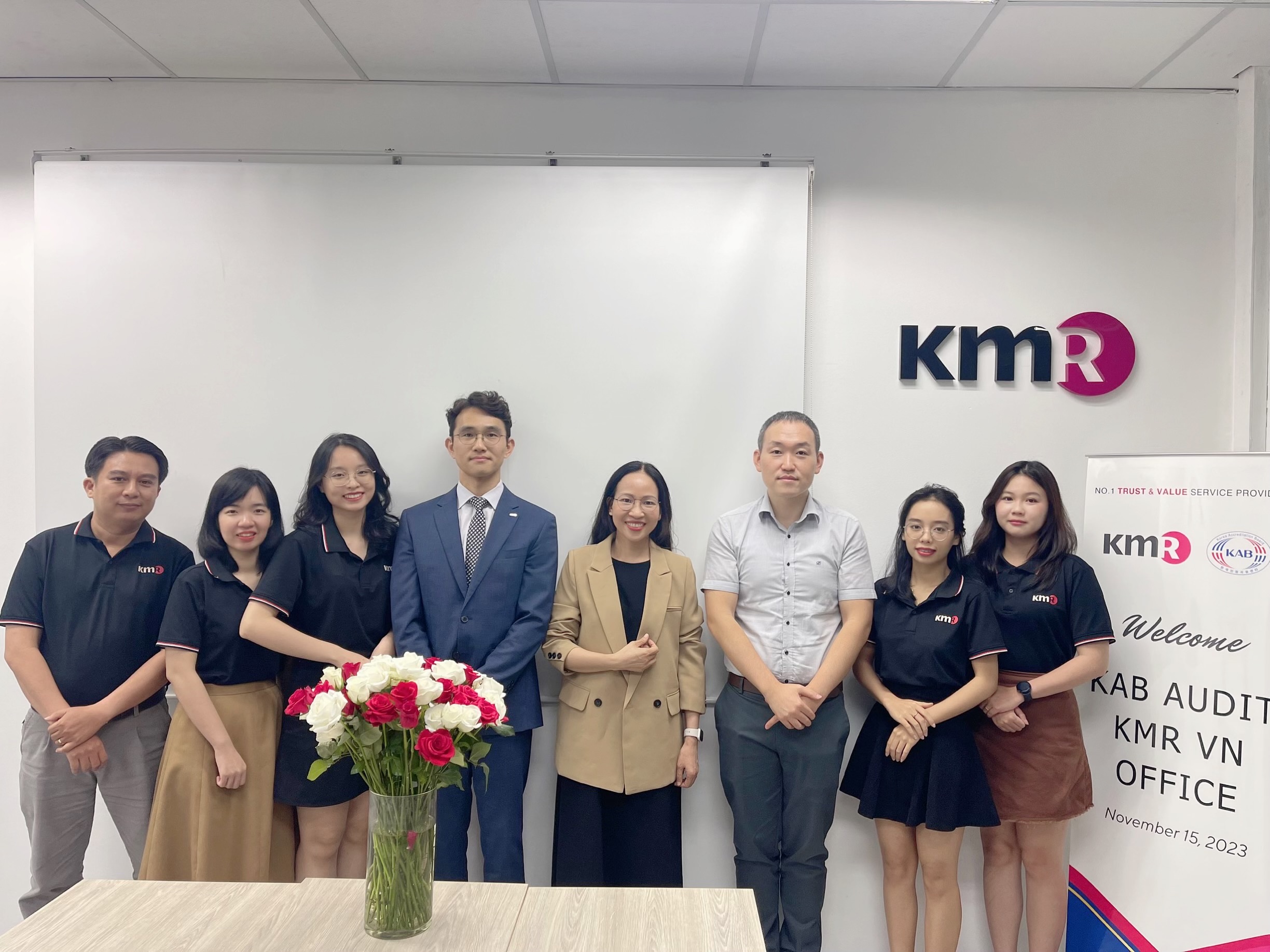Cơ quan công nhận Hàn Quốc KAB đánh giá định kỳ KMR VN tại văn phòng HCM
